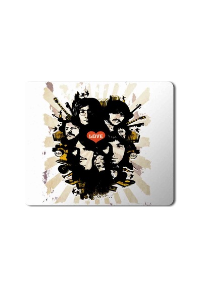 The Beatles Love Mouse Pad Mousepad