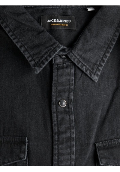 Jack & Jones Jack Jones Erkek Denim Gömlek Jjesherıdan 12138115 Siyah Jack & Jones Jack Jones Erkek Denim Gömlek Jjesherıdan 12138115 Siyah