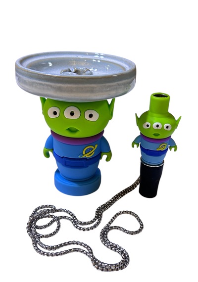 Nargile Alien Figür Lüle-sipsi Seti