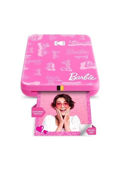 Kodak Step Anında Renkli Fotoğraf Yazıcısı Barbie Signature Printer Siyah
