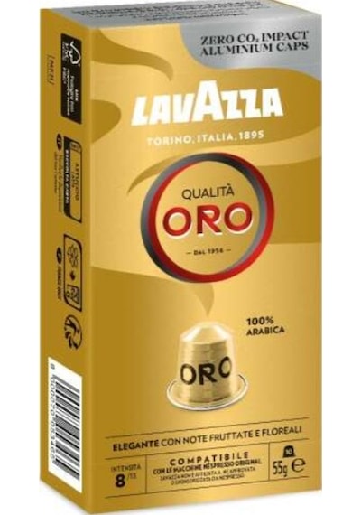 Lavazza Nespresso Uyumlu Qualita Oro Kapsül Kahve 10'lu