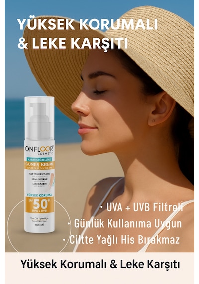 Onfloor Cilt Tonu Eşitleyici Güneş Kremi SPF50+ 100 ML