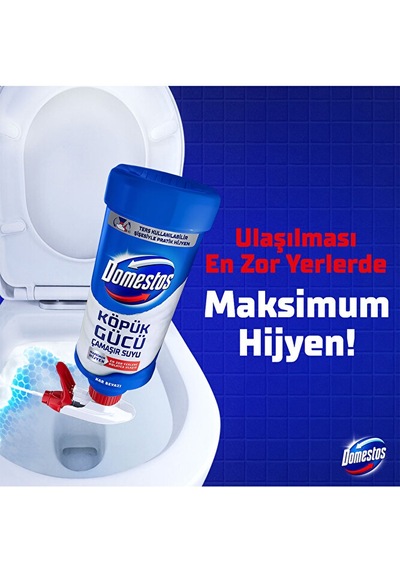 Domestos Köpük Gücü Köpük Çamaşır Suyu Beyaz Sabun 450 Ml X3 Diğer