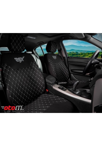 Otom Rsx Sport Koruyucu Oto Koltuk Minderi 2Li Set 550031629