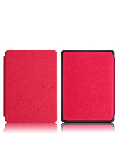 Amazon Kindle 12.nesil 7 Paperwhite E Kitap Okuyucu Kılıfı Kırmı