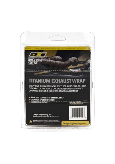 010129 Titanyum 2 "x 15' Lr Teknolojili Egzoz Isı Sarma