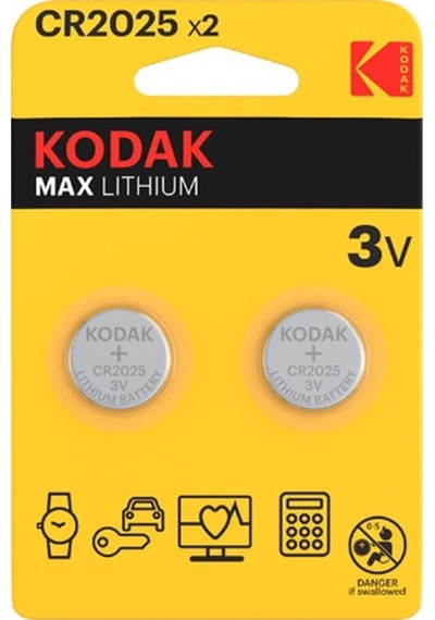 Kodak Para Pil Cr2025 2li 3 Adet