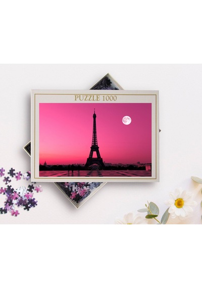 Bk Home Paris Manzara 1000 Parça Profesyonel Puzzle-12