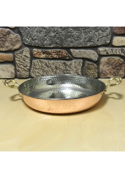 Dövme Bakır Tava 25 CM
