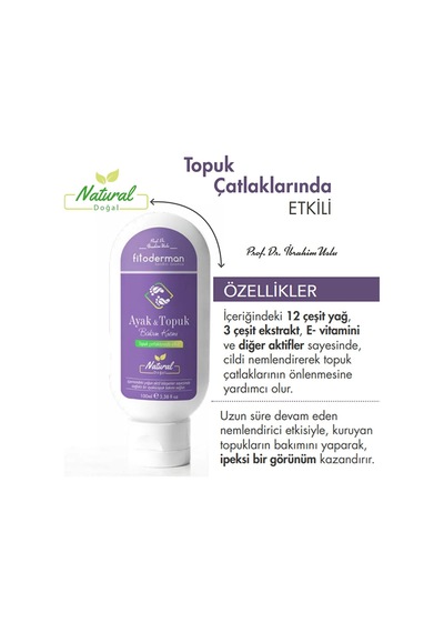 Fitoderman Ayak ve Topuk Bakım Kremi 100 ML