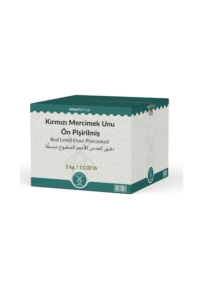 Ön Pişirilmiş Kırmızı Mercimek Unu 5 Kg