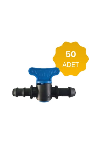 Damlama Sulama Conta Çıkış Mini Vana 16X16Mm - (50 Adet)