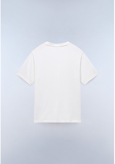 Napapijri S-nedles Ss Erkek T-shirt-31962 Beyaz