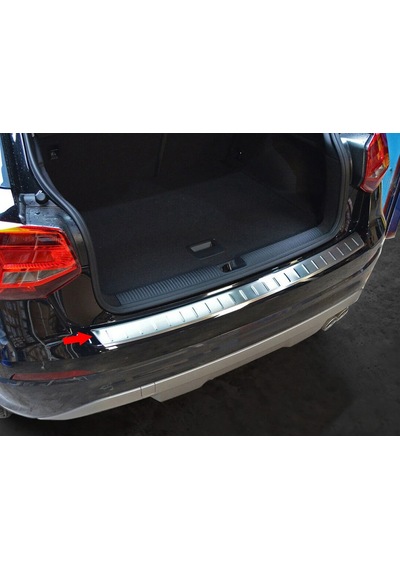 Audi Q2 Krom Arka Tampon Eşiği 2016 Üzeri