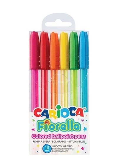 Carioca Tükenmez Kalem Fiorella 6lı 42774 Diğer