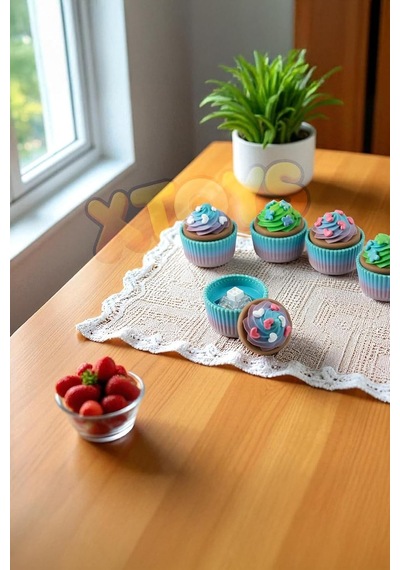 Tıklanabilir Kapkek Giderici Oyuncak, Hediyelik Anahtarlık Ve Çanta Aksesuarı Snapcake