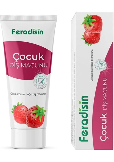 Doğal Çocuk Florürsüz Beyazlatıcı Ve Koruyucu Diş Macunu 65 Gr - Gimdes Helal Sertifikalı