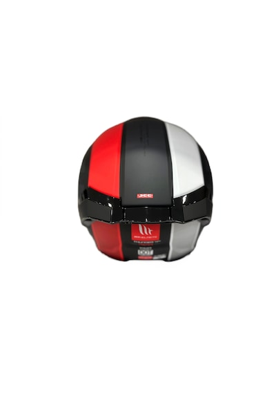 Mt Thunder 4 SV Tears B5 Kapalı Kask Kırmızı Mat Siyah
