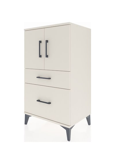 Hyperion Komodin 2 Raflı 2 Çekmeceli 2 Kapaklı 60x44x106 Aytaşı-aytaşı Aytası