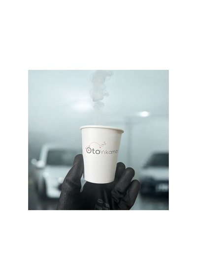Oto Yıkama Temalı Tek Kullanımlık 7 Oz 200 Adet Üreticiden Karton Bardak 1