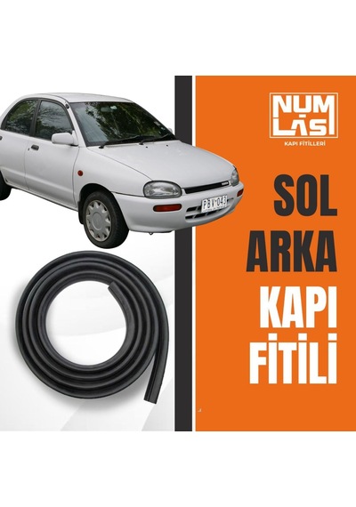 Mazda 121 1991-1998 Sol Arka Kapı Fitili-a Kalite-numlas-nm4139
