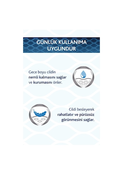 Bepanthol Derma Yoğun Nemlendirici Gece Bakım Kremi 2 x 50 ML