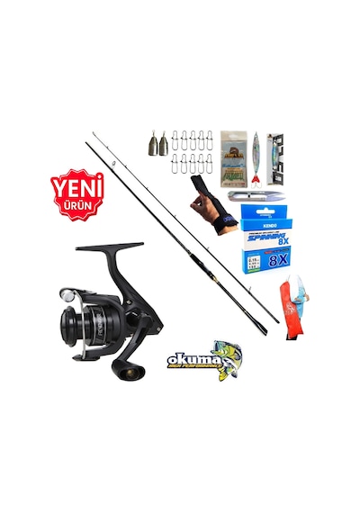 Okuma Revenger Rv-4000a 270cm 8-42gr Zen Pro Spin Olta Takımı Seti