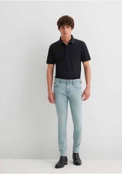 Mavi James Black Vintage Açık Jean Pantolon 0042489802 Çok Renkli