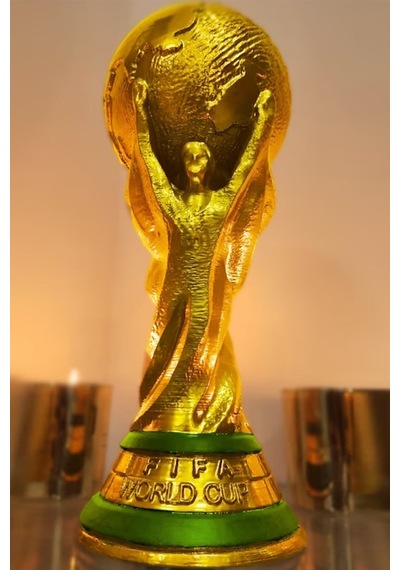 3d Fifa Worldcup Fifa Dünya Kupası Altın Boyutunda 25 Cm Açık Altın