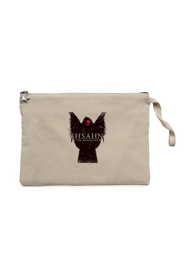 Ihsahn The Adversary Krem  Clutch Astarlı Cüzdan / El Çantası Krem