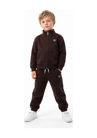 Toontoy Kids Toontoy Erkek Çocuk Tnty Co. Nakışlı Eşofman Takım Bej