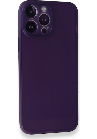 Flzdgnkr Newface İphone 14 Pro Max Kılıf Pp Ultra İnce Kapak - Mor