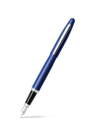 Sheaffer Vfm Dolma Kalem Metalik Mavi Krom M