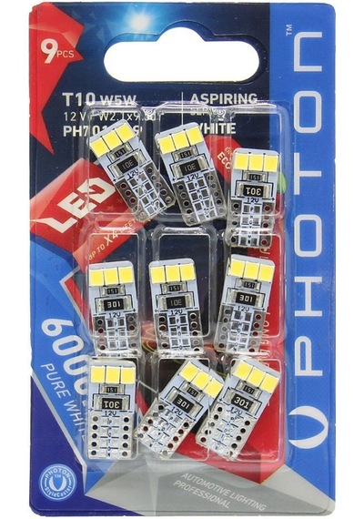 Photon T10 W5w Led Modül Blister 9'lu Paket