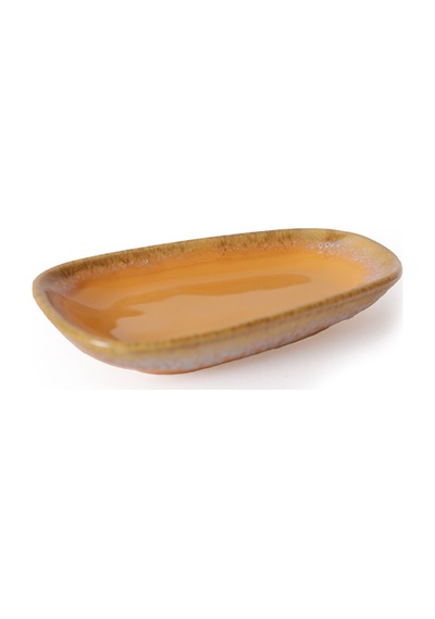 Keramika Shizen Sarı Tetra Kayık Tabak 15 Cm 4 Adet Q46