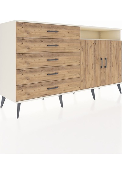 Hyperion Konsol 2 Raflı 5 Çekmeceli 2 Kapaklı 176x44x99 Aytaşı-çam Aytası/atlas Çam - Aytası Hyperion Konsol 2 Raflı 5 Çekmeceli 2 Kapaklı 176x44x99 Aytaşı-çam Aytası/atlas Çam - Aytası