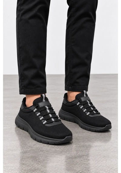 Ht Hotin Tundra Erkek Günlük Spor Sneaker Ayakkabı - Siyah