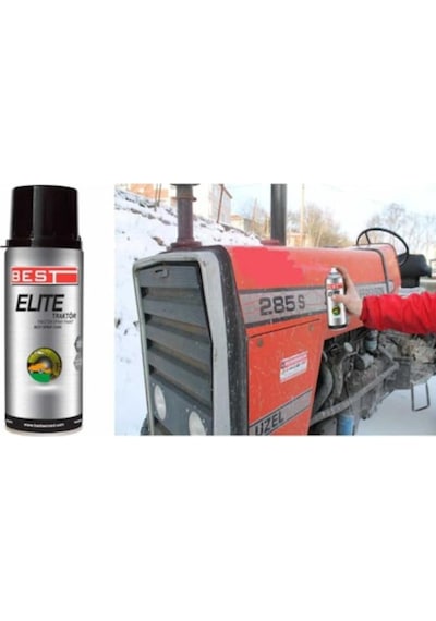 Best Elite Traktör Massey Ferguson Kırmızı Sprey Boya 400 ML