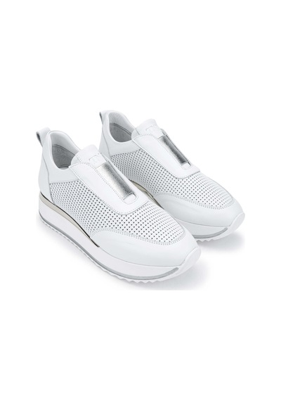 Tamer Tanca Kadın Hakiki Deri Beyaz Sneakers & Spor Ayakkabı 231 445y Bn Ayk Y24 Beyaz Dr Beyaz