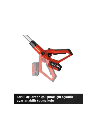 Einhell Akülü Çok Fonksiyonlu Budama Ge-hc 18 Li T-solo 2'si 1 Arada Çit Budama Ve Motorlu Testere, Oregon Kılavuz, Akü Ve Şarj Cihazı Dahil Değildir - 3410800