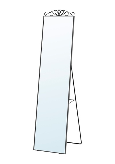 Ikea Karmsund Ayaklı Boy Aynası 40x167 Cm Siyah