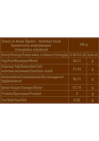 Extra Fındıklı 500 Gr. (1 Poşet)