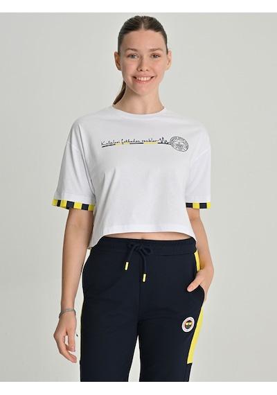Fenerium Kadın Trıbun Kalpleri Fetheden Renkle Beyaz