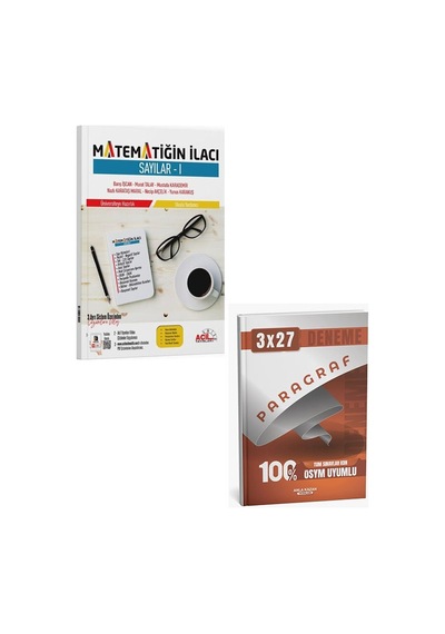 2027 Acil 2027 Matematiğin İlacı Tyt Acil Matematik Sayılar 1+anla Kazan Paragraf Deneme