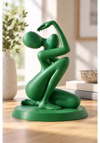Zarif Soyut Silüet Figürlü Dekoratif Biblo 40970352