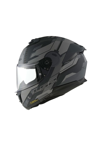 Ls2 Stream 2 Shadow Kapalı Motosiklet Kaskı Gri - Mat Titanium