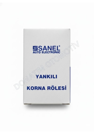 Sanel 24 Volt 20 Amper Yankılı Korna Rölesi - 1 Adet