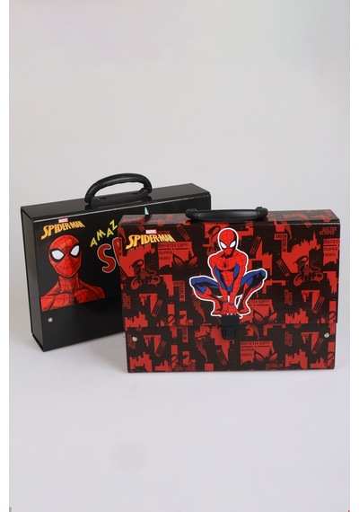 X Dekomus Lisanslı Hero Strike Collection Spiderman Saplı Çanta Tekli Altın