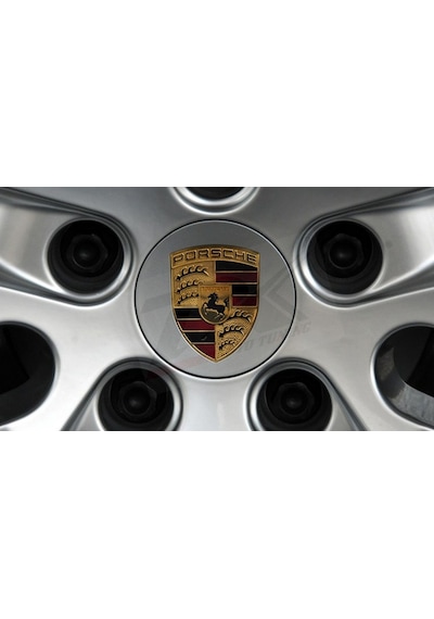 Porsche Jant Göbeği Kapak Seti 65Mm