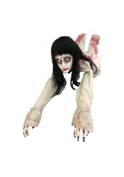Cadılar Bayramı Sürünen Ölü Gelin Hareketli Halloween Parti Dekoru Genel